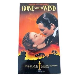Vintage Gone With the Wind VHS Mastered for Video in Technicolor Remastered